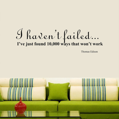 Asmi Collections 90 cm Motivational and Inspirational Quotes Removable Sticker(Pack of 1)