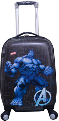 

royal500 hulk18 Expandable Cabin Luggage - 18 inch(Purple, Blue), Blue;purple