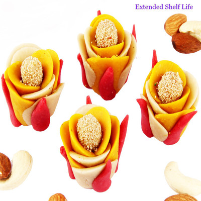

Ghasitaram Gifts Cashew Flowers(200 g, Box)
