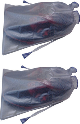 

Afrose Pack of 2 Shoe Pouch Shoe Cover Shoe Kit(White)