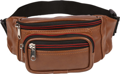 

UMDA Waist Bag Belt Pouch Travel Toiletry Kit(Tan)