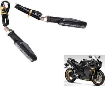MOCKHE Front, Rear LED Indicator Light for Yamaha YZF R1(Yellow)