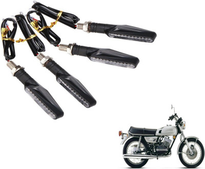 MOCKHE Front, Rear LED Indicator Light for Yamaha RD 350(Yellow)
