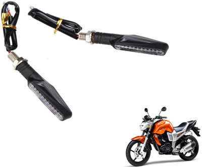 MOCKHE Front, Rear LED Indicator Light for Yamaha FZ16(Yellow)