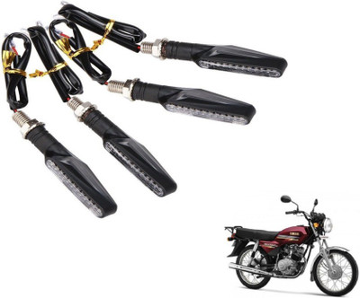 MOCKHE Front, Rear LED Indicator Light for Yamaha Crux(Yellow)