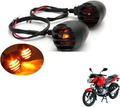 MOCKHE Front, Rear LED Indicator Light for Bajaj Pulsar 135 DTS-i(Yellow)