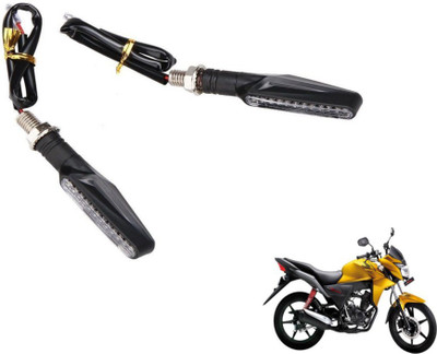 MOCKHE Front, Rear LED Indicator Light for Honda CB Twister(Yellow)