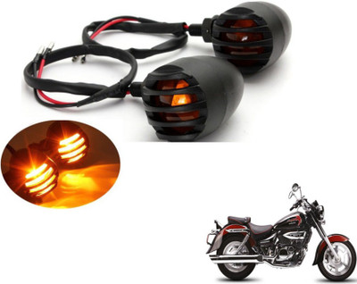 MOCKHE Front, Rear LED Indicator Light for Hyosung Aquila 250(Yellow)