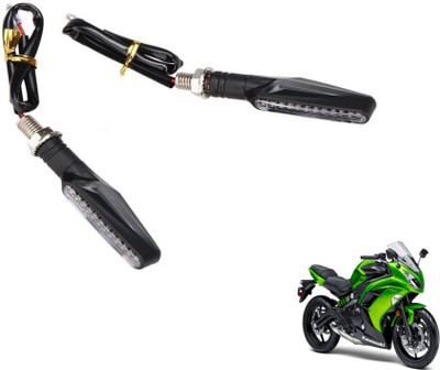 MOCKHE Front, Rear LED Indicator Light for Kawasaki Ninja(Yellow)