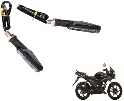 MOCKHE Front, Rear LED Indicator Light for Honda CBF Stunner(Yellow)