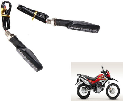 MOCKHE Front, Rear LED Indicator Light for Hero Impulse(Yellow)