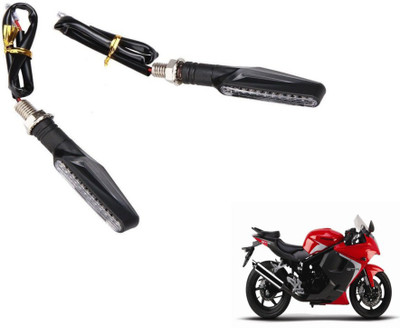 MOCKHE Front, Rear LED Indicator Light for Hyosung GT250R(Yellow)