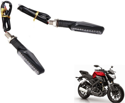 MOCKHE Front, Rear LED Indicator Light for Suzuki Gixxer(Yellow)
