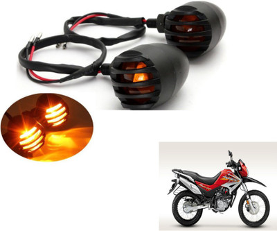 MOCKHE Front, Rear LED Indicator Light for Hero Impulse(Yellow)