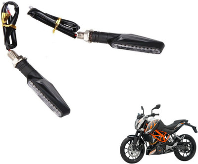 MOCKHE Front, Rear LED Indicator Light for KTM Duke 390(Yellow)