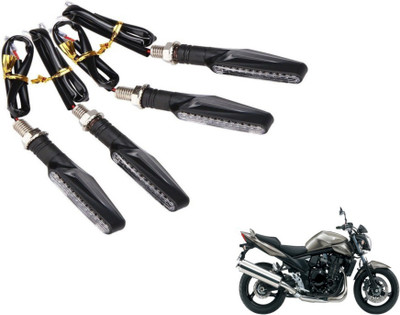 MOCKHE Front, Rear LED Indicator Light for Suzuki Bandit(Yellow)