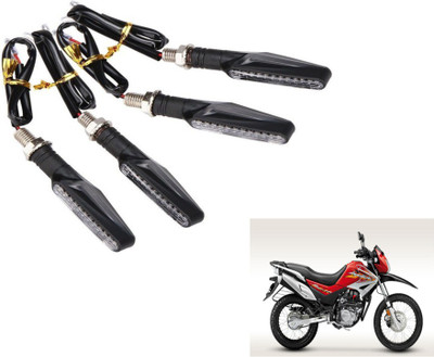 MOCKHE Front, Rear LED Indicator Light for Hero Impulse(Yellow)