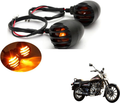 MOCKHE Front, Rear LED Indicator Light for Bajaj Avenger 150(Yellow)