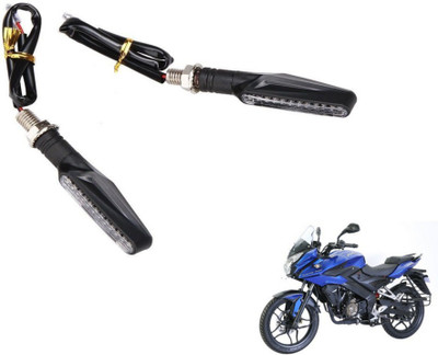 MOCKHE Front, Rear LED Indicator Light for Bajaj Pulsar 150 AS(Yellow)