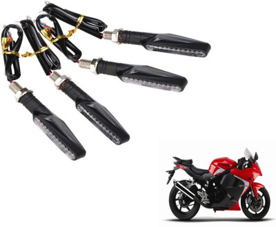 MOCKHE Front, Rear LED Indicator Light for Hyosung GT250R(Yellow)
