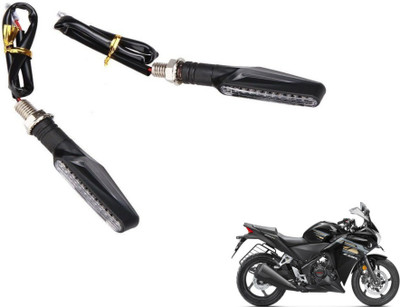 MOCKHE Front, Rear LED Indicator Light for Honda CBR 250R(Yellow)