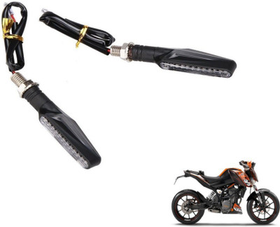 MOCKHE Front, Rear LED Indicator Light for KTM Duke 200(Yellow)