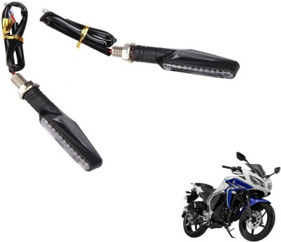 MOCKHE Front, Rear LED Indicator Light for Yamaha Fazzer Fi(Yellow)