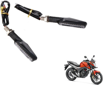 MOCKHE Front, Rear LED Indicator Light for Honda CB Hornet 160(Yellow)