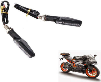 MOCKHE Front, Rear LED Indicator Light for KTM RC 200(Yellow)