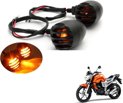 MOCKHE Front, Rear LED Indicator Light for Yamaha FZ16(Yellow)