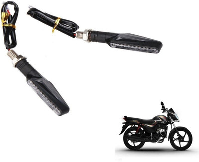 MOCKHE Front, Rear LED Indicator Light for Mahindra Pantero(Yellow)
