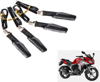 MOCKHE Front, Rear LED Indicator Light for Yamaha Fazer(Yellow)