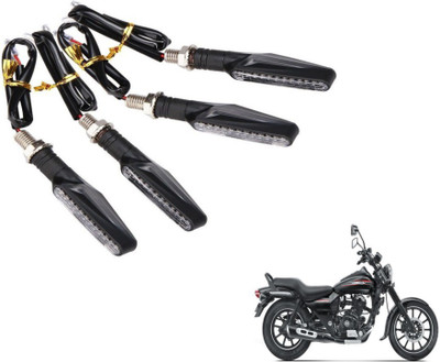 MOCKHE Front, Rear LED Indicator Light for Bajaj Avenger 220(Yellow)