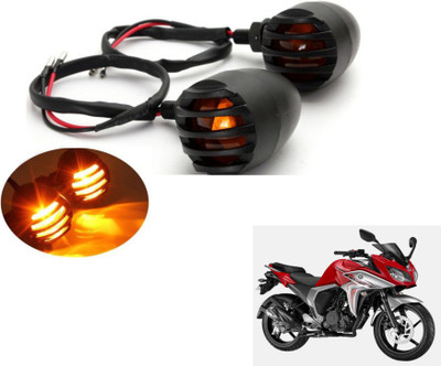 MOCKHE Front, Rear LED Indicator Light for Yamaha Fazer(Yellow)