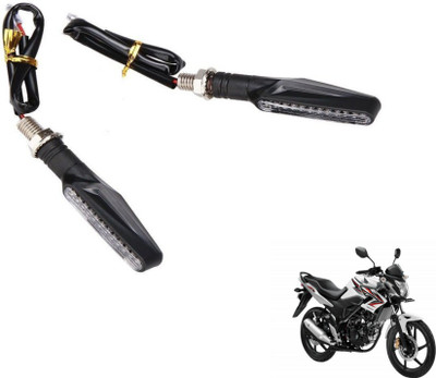 MOCKHE Front, Rear LED Indicator Light for Honda CB Unicorn(Yellow)