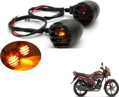 MOCKHE Front, Rear LED Indicator Light for Honda Dream Yuga(Yellow)