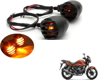 MOCKHE Front, Rear LED Indicator Light for Hero CBZ Extreme(Yellow)
