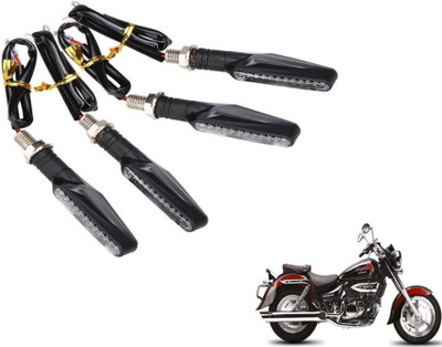 MOCKHE Front, Rear LED Indicator Light for Hyosung Aquila 250(Yellow)