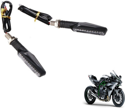 MOCKHE Front, Rear LED Indicator Light for Kawasaki Ninja(Yellow)