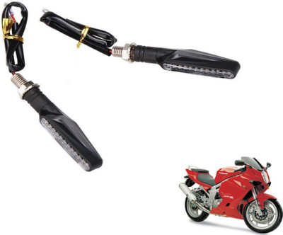 MOCKHE Front, Rear LED Indicator Light for Hyosung GT650R(Yellow)