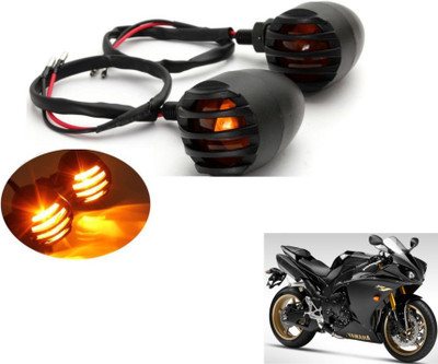 MOCKHE Front, Rear LED Indicator Light for Yamaha YZF R1(Yellow)