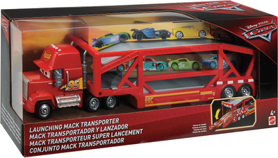 

Disnet Pixar Cars Launching Mack Transporter(Multicolor)