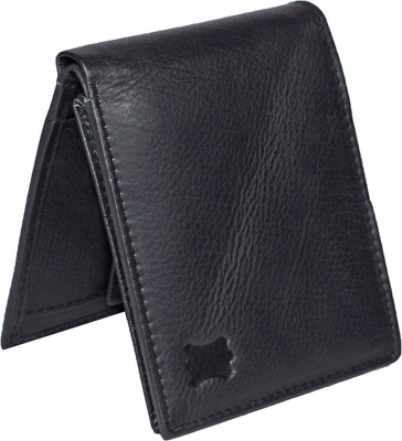 

Adam Zac Men Black Genuine Leather Wallet(7 Card Slots)