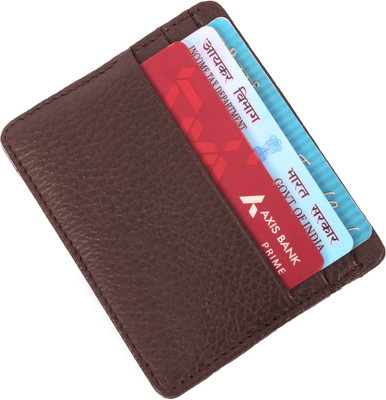 

Wildland Men Brown Genuine Leather Card Holder(6 Card Slots)