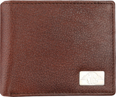 

Mars Radiation Men Brown Genuine Leather Wallet(8 Card Slots)