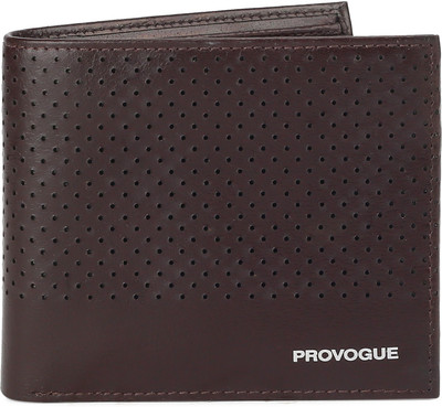 

Provogue Men Brown Genuine Leather Wallet(4 Card Slots)