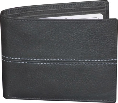 

Style 98 Men Black Genuine Leather Wallet(8 Card Slots)