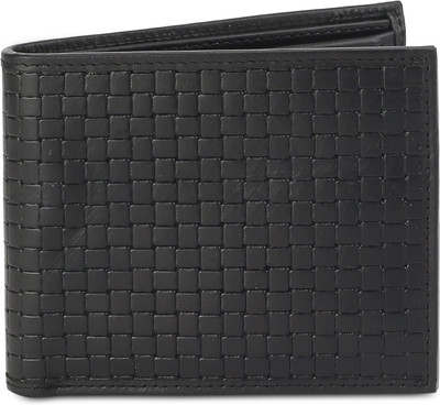 

Provogue Men Black Genuine Leather Wallet(3 Card Slots)