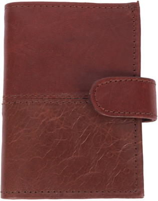 

Wildland Men Brown Genuine Leather Card Holder(12 Card Slots)