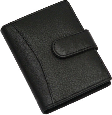 

Wildland Men Black Genuine Leather Card Holder(18 Card Slots)